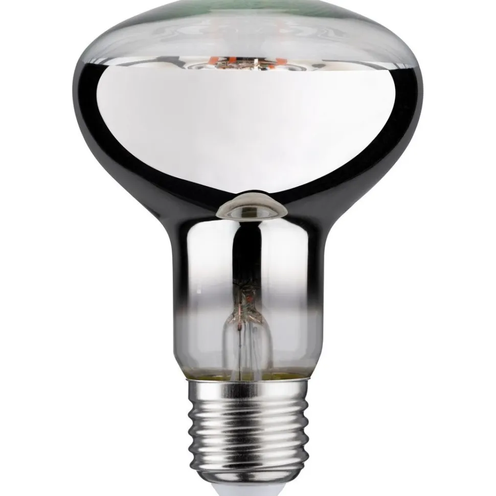 LED-kasvilamppu Paulmann Grow Green Edition Reflector, E27, R80, 200lm, 6.5W, 1300K, hopea