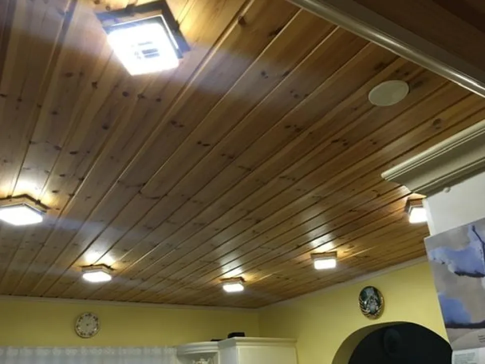LED-katto-/seinävalaisin Eglo Fradelo 120x120mm kromi kristalli 95655