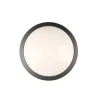 LED-katto/seinävalaisin Hide-a-lite Moon Public Round antrasiitti IK10
