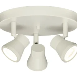 LED-kattospotti Aneta Lighting Pluto 3-osainen, musta