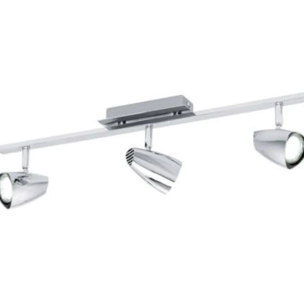 LED-kattospotti Corbera 3x3W 3-osainen kromi