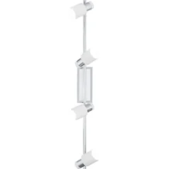 LED-kattospotti Davida 780x70 mm 4-osainen valkoinen/kromi
