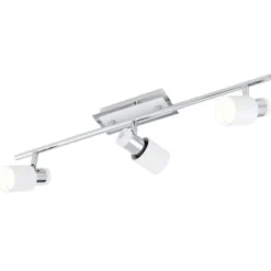 LED-kattospotti Davida 580x70 mm 3-osainen valkoinen/kromi