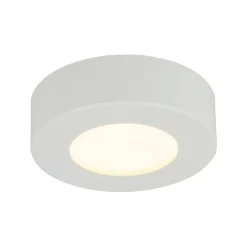 LED-kattospotti Globo Paula Ø12,2cm 6W valkoinen