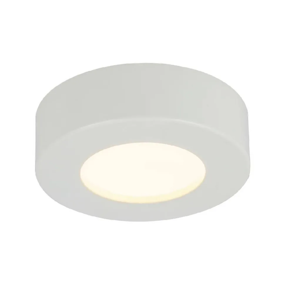 LED-kattospotti Globo Paula Ø12,2cm 6W valkoinen