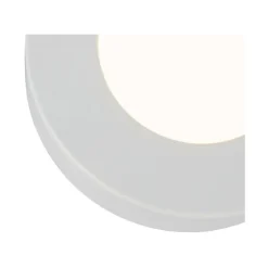 LED-kattospotti Globo Paula Ø12,2cm 6W valkoinen