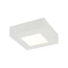 LED-kattospotti Globo Svenja 12,2x12,2cm 6W valkoinen