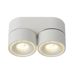 LED-kattospotti Lucide Yumiko 78x161mm 2x8W himmennettävä valkoinen