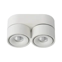 LED-kattospotti Lucide Yumiko 78x161mm 2x8W himmennettävä valkoinen