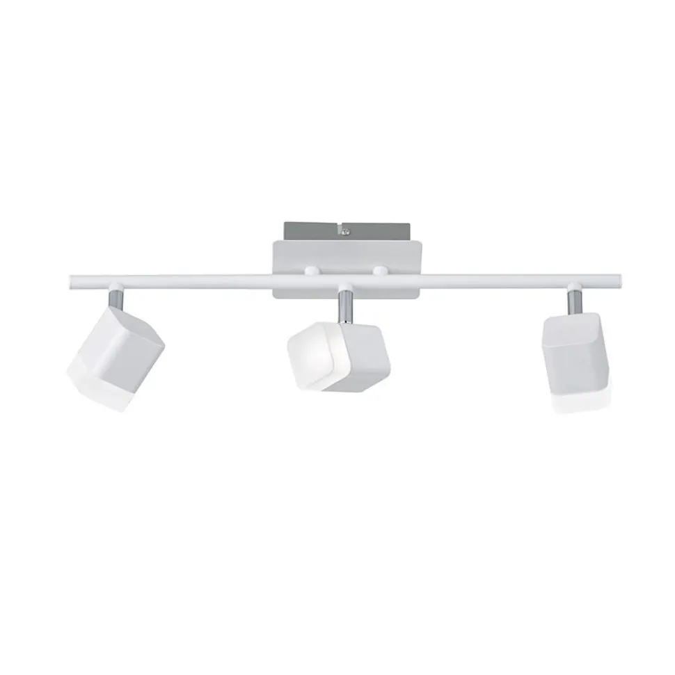 LED-kattospotti Trio Roubaix 145x480x90 mm mattavalkoinen