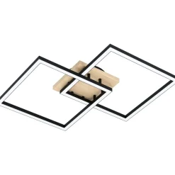 LED-Kattovalaisin Eglo connect.z Lomaltas-Z 50x77cm 32W tammi