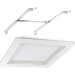 LED-Kattovalaisin Eglo connect.z Padrogiano-z 27.9W 45x45cm RGBW valkoinen
