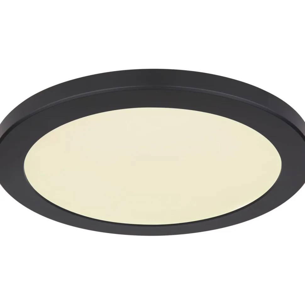 LED-kattovalaisin Globo Lasse Ø13cm, 6W, 3000-6500K, valkoinen