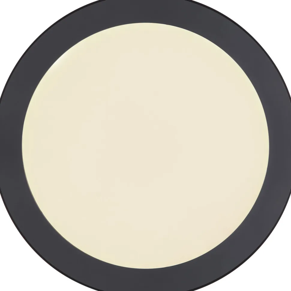 LED-kattovalaisin Globo Lasse Ø13cm, 6W, 3000-6500K, valkoinen