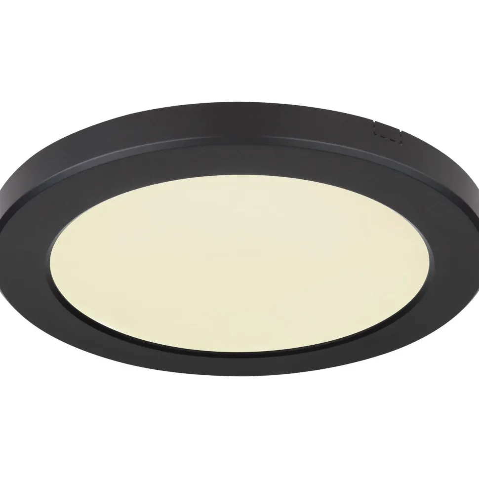 LED-kattovalaisin Globo Lasse Ø13cm, 6W, 3000-6500K, valkoinen
