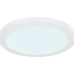 LED-kattovalaisin Globo Lasse Ø13cm, 6W, 3000-6500K, valkoinen