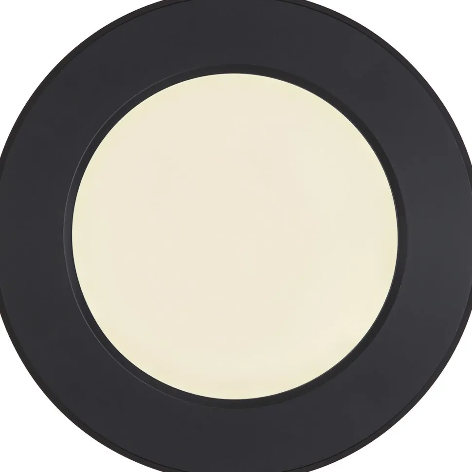 LED-kattovalaisin Globo Lasse Ø13cm, 6W, 3000-6500K, valkoinen