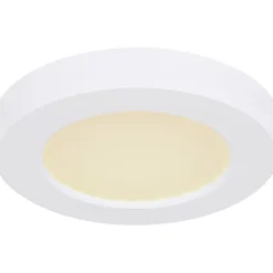 LED-kattovalaisin Globo Lasse Ø13cm, 6W, 3000-6500K, valkoinen