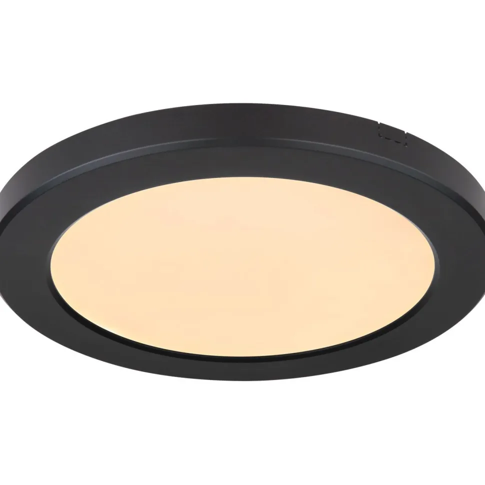 LED-kattovalaisin Globo Lasse Ø13cm, 6W, 3000-6500K, valkoinen