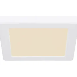 LED-kattovalaisin Globo Lasse 16x16cm, 12W, 3000-6500K, valkoinen
