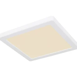 LED-kattovalaisin Globo Lasse 16x16cm, 12W, 3000-6500K, valkoinen