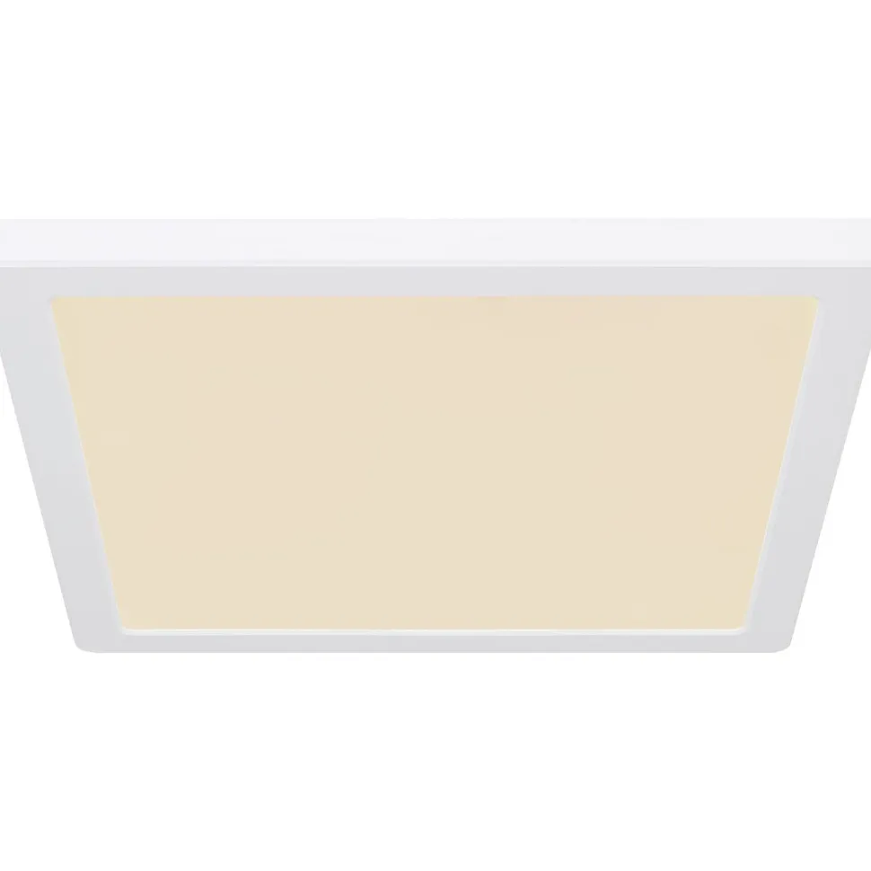 LED-kattovalaisin Globo Lasse 16x16cm, 12W, 3000-6500K, valkoinen