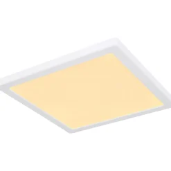 LED-kattovalaisin Globo Lasse 16x16cm, 12W, 3000-6500K, valkoinen