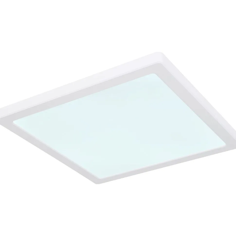 LED-kattovalaisin Globo Lasse 16x16cm, 12W, 3000-6500K, valkoinen