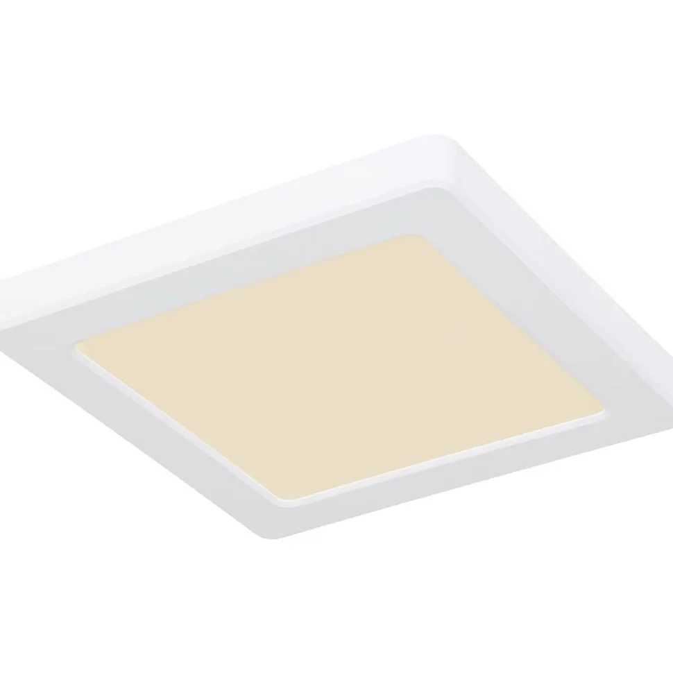 LED-kattovalaisin Globo Lasse 16x16cm, 12W, 3000-6500K, valkoinen