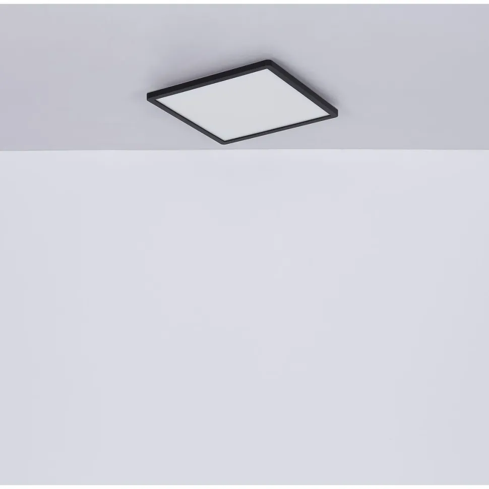 LED-kattovalaisin Globo Sapana IP44 29,4x29,4 cm valkoinen