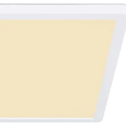 LED-kattovalaisin Globo Sapana IP44 29,4x29,4 cm valkoinen