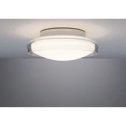 LED-kattovalaisin Paulmann Luena, 25cm, IP44, 3000K, kromi