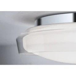 LED-kattovalaisin Paulmann Luena, 25cm, IP44, 3000K, kromi