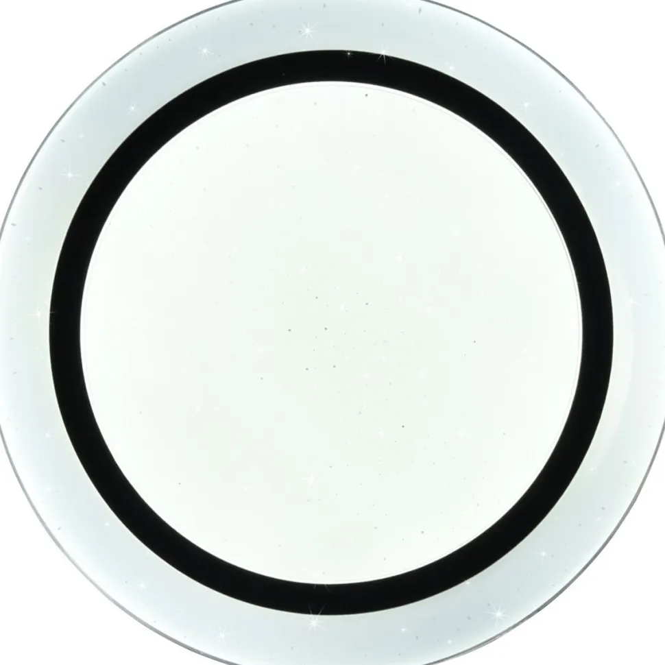 LED-kattovalaisin Trio Atria Ø27cm mattamusta