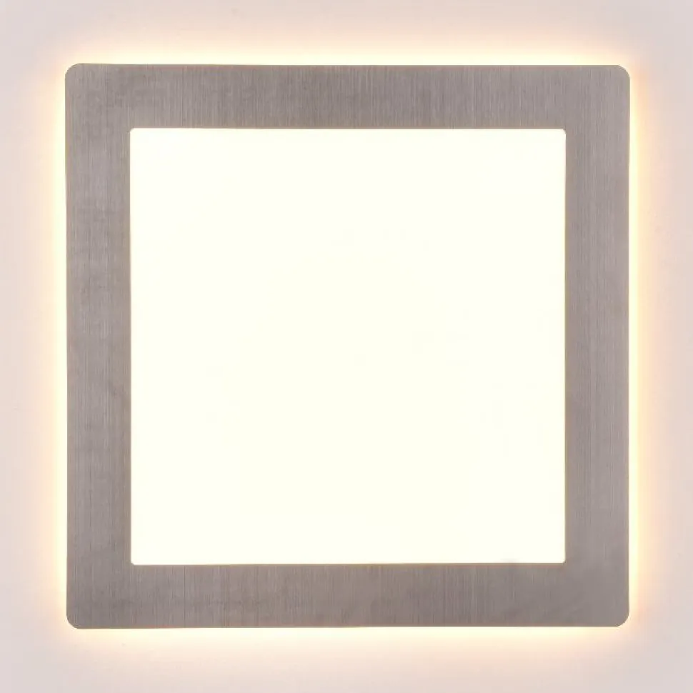 LED-kattovalaisin Trio Morgan, 45x45cm, mattamusta/kulta