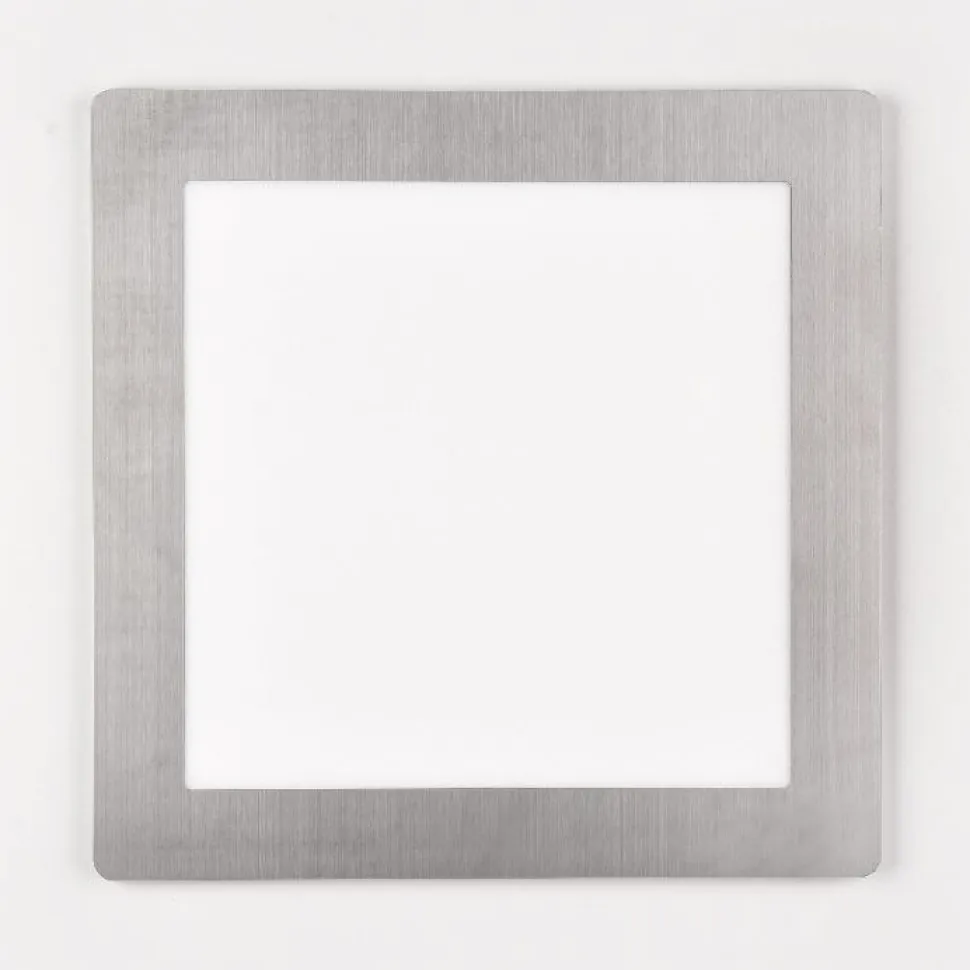 LED-kattovalaisin Trio Morgan, 45x45cm, mattamusta/kulta