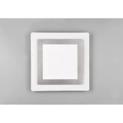 LED-kattovalaisin Trio Morgan, 45x45cm, mattamusta/kulta