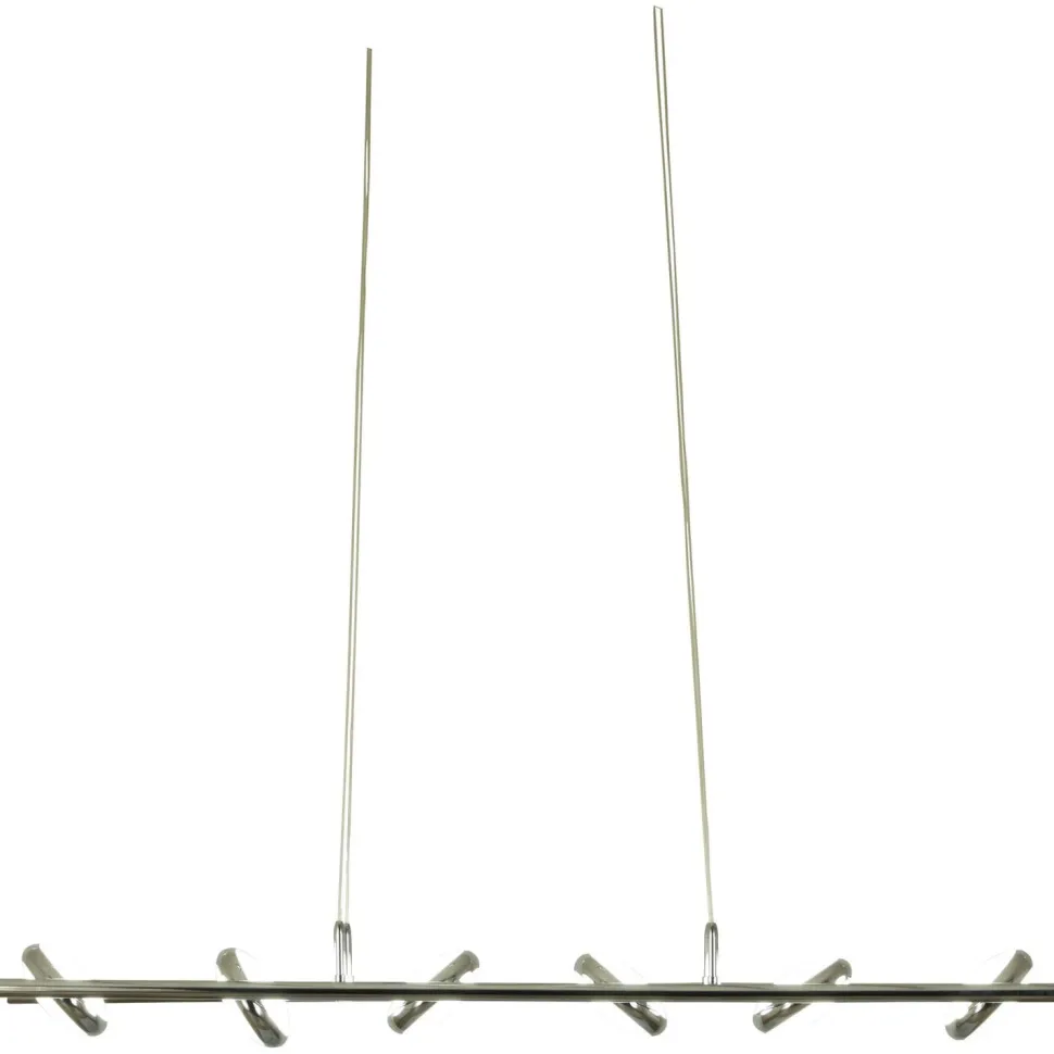 LED-kattovalaisin Aneta Lighting Macarons 6x5 W 2400 lm himmennettävä kromi