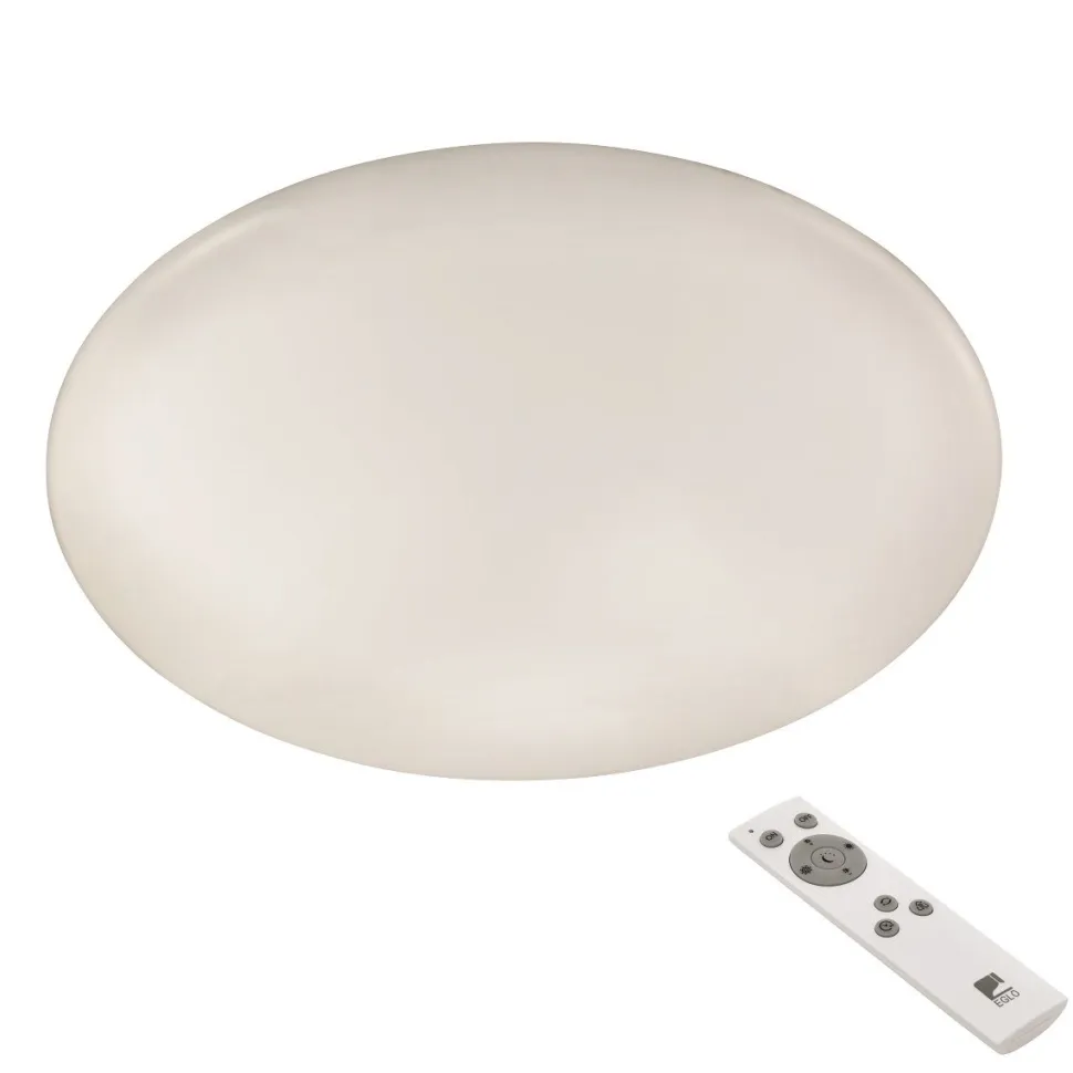LED-kattovalaisin Eglo Giron 40W Ø570x75 mm IP20 himmennettävä valkoinen