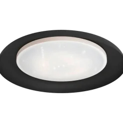 LED-Kattovalaisin Eglo Penjamo 6,5x46,5cm musta/valkoinen