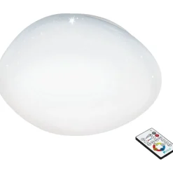 LED-Kattovalaisin Eglo Sileras Ø60cm valkoinen himmennettävä