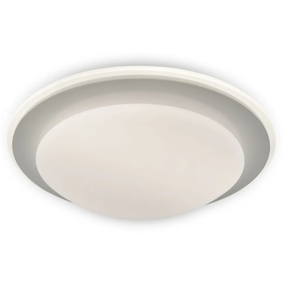 LED-kattovalaisin FocusLight Saturnus Ø49,5 cm valkoinen