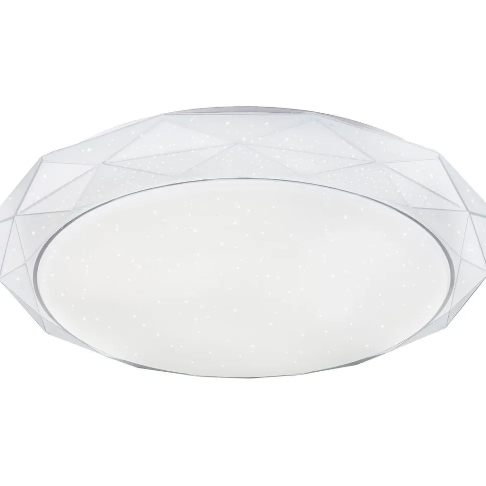 LED-kattovalaisin Globo Andi CCT RGB valkoinen