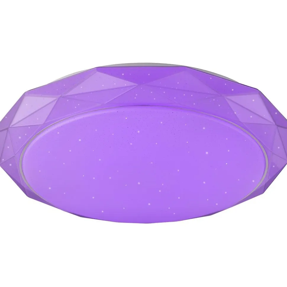 LED-kattovalaisin Globo Andi CCT RGB valkoinen