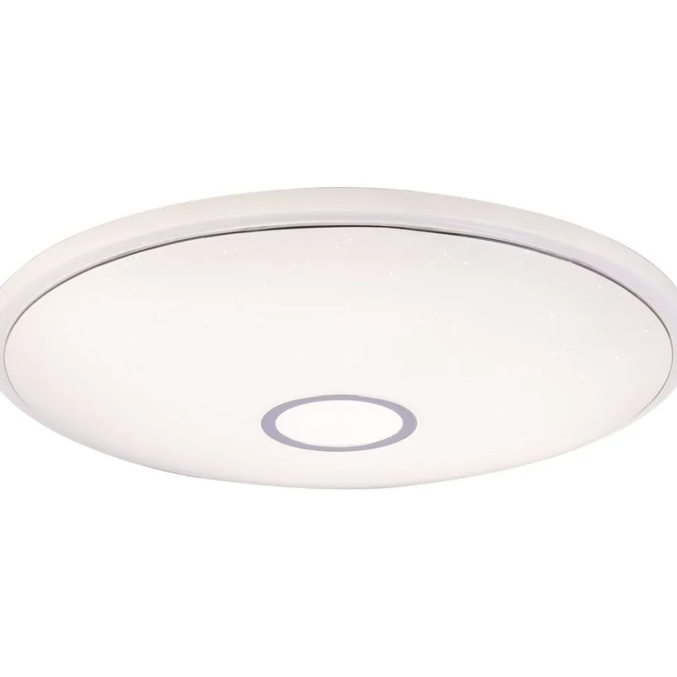 LED-kattovalaisin Globo Connor CCT Ø68 cm valkoinen