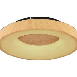 LED-kattovalaisin Globo Jolli Ø40cm, 2700-6000K, himmennettävä, musta