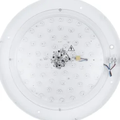 LED-kattovalaisin Globo Manni Ø38.5cm, 2700-6000K, himmennettävä, musta/pronssi