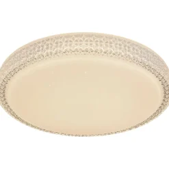 LED-kattovalaisin Globo Ovi CCT Ø30 cm valkoinen
