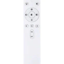 LED-kattovalaisin Globo Sully Ø28cm, 24W, 3000-6500K, sateenkaariefekti, musta
