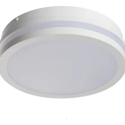 LED-kattovalaisin Kanlux Beno IP54 Ø26 cm valkoinen